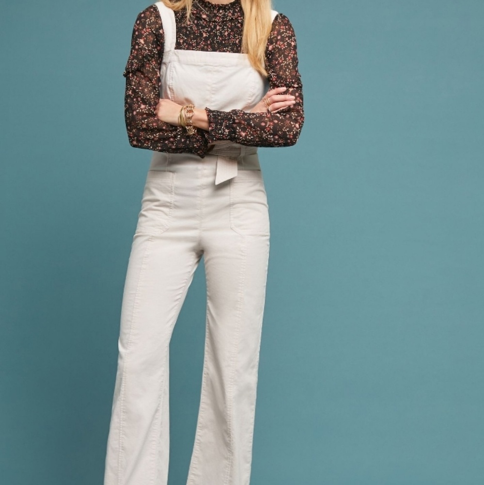 Pilcro by the leļeterpress x anthro jumpsuit